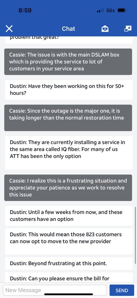 dustinwtalley's tweet photo. @IqFiber I’m in! Here in Atlantic Beach, 823 customers have been without internet over Christmas. Realizing how important local internet access is now. How soon can we expect you? https://t.co/awos4Yyiut