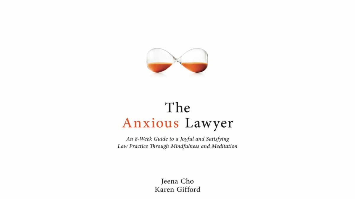 Now in paperback! The Anxious Lawyer provides a straightforward 8-week introductory program on #meditation and #mindfulness, created by lawyers for lawyers. Available at bddy.me/3PY1hVG!