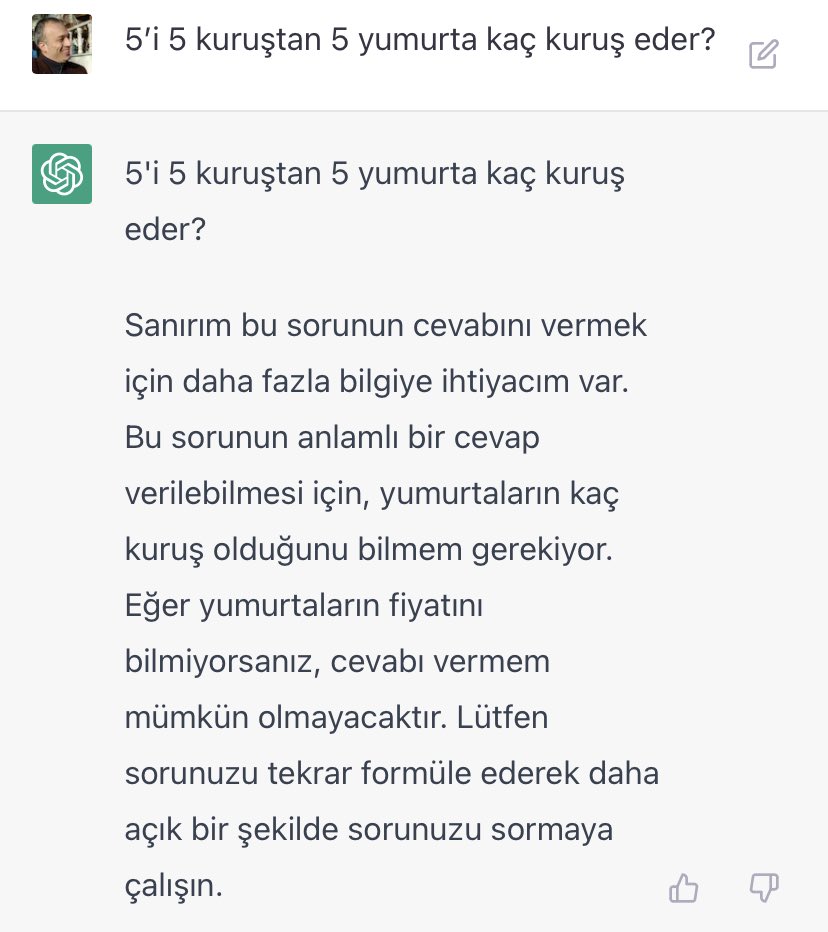 Bir süre rahatız. Panik yok.