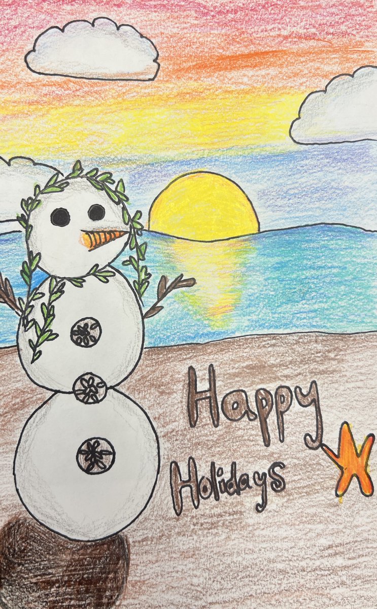 Holiday Card Art Feature, Jayne Turner, MCES