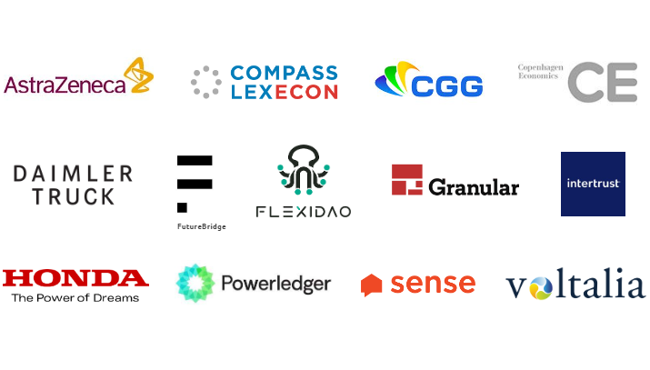 Eurelectric's tweet photo. #9 impactful event of 2022: 13 new business members joining the #ElectricDecade
Welcome to @AstraZeneca, @compasslexecon, @CGGcompany, Copenhagen Economics, @DaimlerTruck, @TheFutureBridge, @GranularAg, @IntertrustTech, @HondaEurope_PR, @PowerLedger_io, @Sense & @VoltaliaSA! https://t.co/OQV3qjYLqL