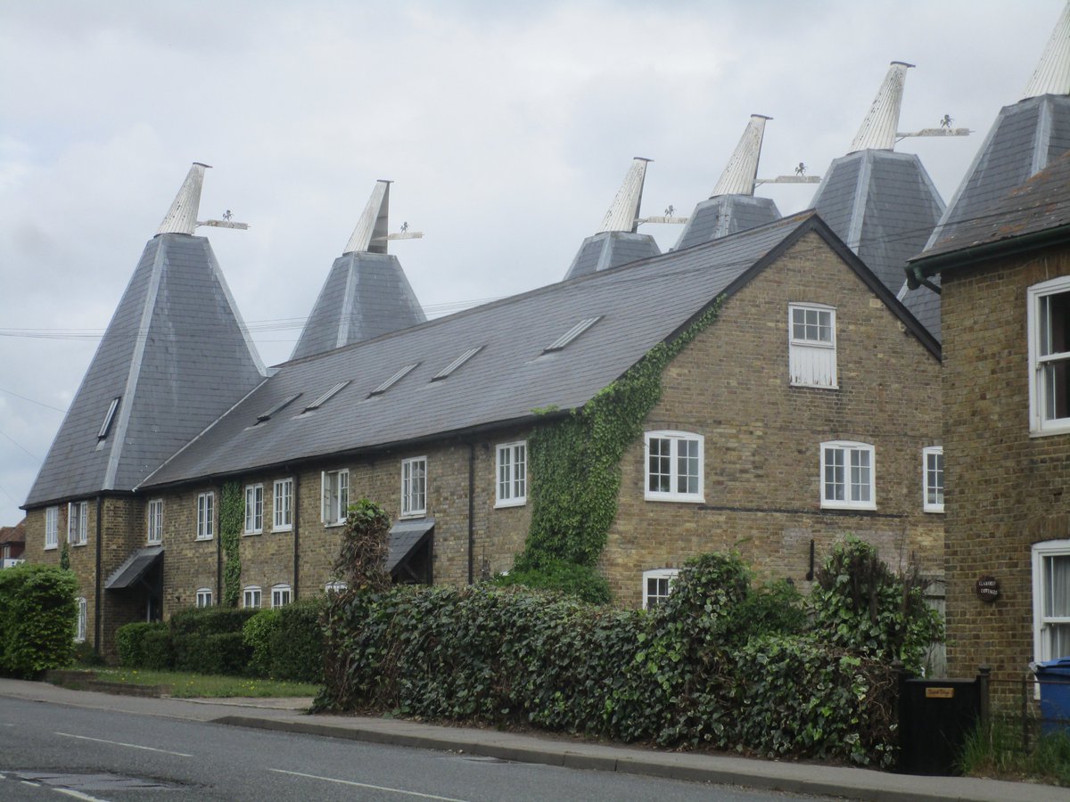 Teynham Oast houses. Kent