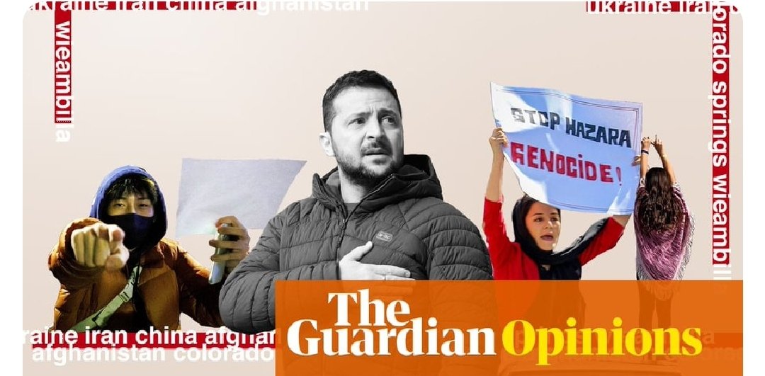 سه رویداد مهم در ۲۰۲۲ از دید گاردین: 
شجاعت و ایستادگی
ژلنسکی
زن، زندگی، آزادی 
و کارزار توقف به نسل کشی هزاره
#StopHazaraGenocide