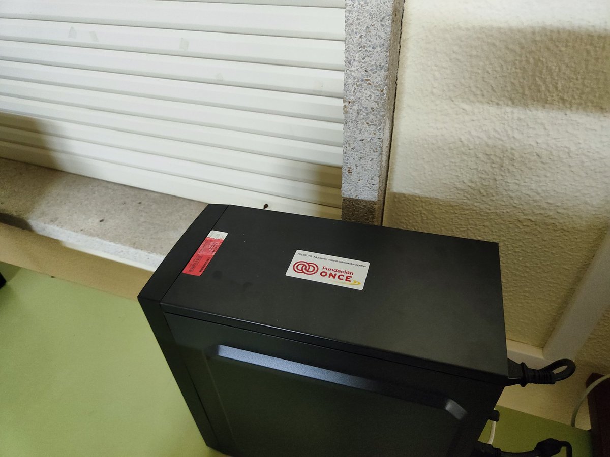 as_burgas's tweet photo. La Fundación ONCE acordo concedernos una ayuda economica por un importe de 5.929.14 € destinada a la adquisición de diverso material de estimulación cognitiva para potenciar las capacidades de las personas con discapacidad intelecutal a través de la utilización de las TIC. https://t.co/GhjmsWtA2j
