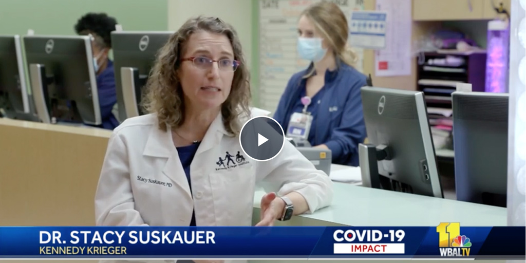 KennedyKrieger's tweet photo. Two weeks after getting #COVID19, Hannah began experiencing neurological symptoms and was diagnosed with #longCOVID. Watch this recent clip from @wbaltv11, during which Hannah shares her journey, and Dr. Stacy Suskauer discusses long COVID: https://t.co/DT9sHidkYG. https://t.co/FW0bQsSBkI