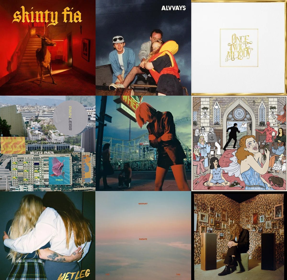 CharlesBinick's tweet photo. It's #yearendlist time ! Here are my favourites albums of the year, including @fontainesdublin, @alvvaysband, @beaccchoussse @sunflower_bean, and more ! via @aoty https://t.co/aLvLpNpSEs https://t.co/gkY4ADH8rz