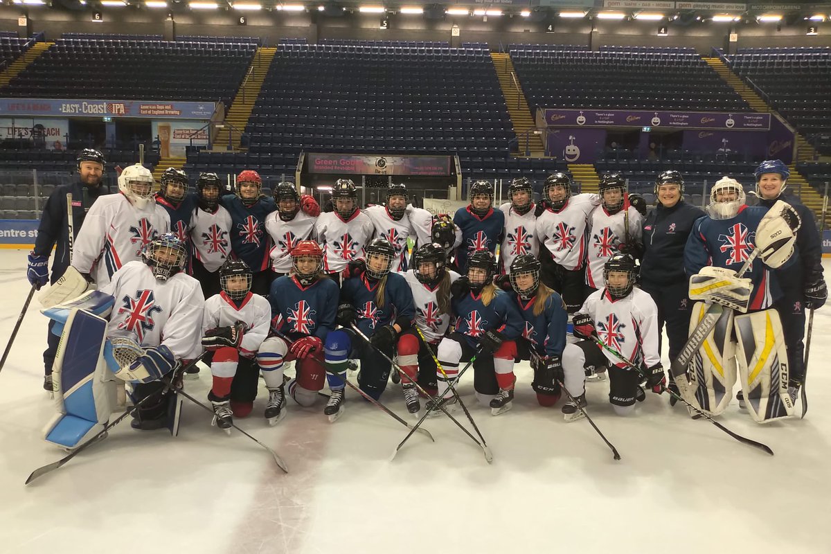 GB U16 Women at their camp today in Nottingham🇬🇧😇