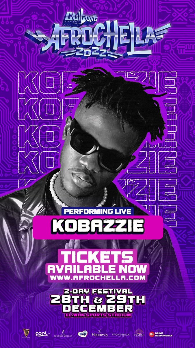 Kobazziee's tweet photo. I will be performing Live @afrochella @culturecurations . My LIberian people, your pls grab your tickets to show Ghanaians how we can 🎉!!
#afrochella #Afrochella22 . #libmusic!!! https://t.co/5dkOdNOTNc
