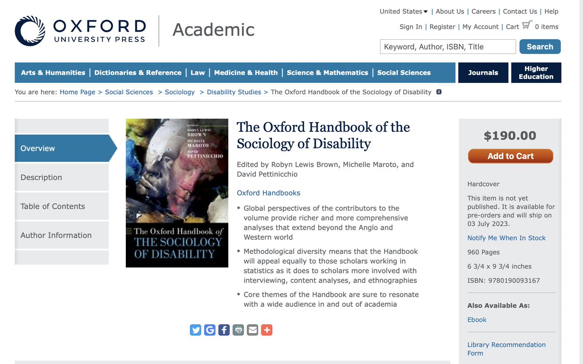 David Pettinicchio (@d_pettinicchio) on Twitter photo The Handbook has an official release date
🚨July 3, 2023🚨
<a href="/OUPAcademic/">Oxford Academic</a> <a href="/Robyn_LB/">Robyn Lewis Brown</a> <a href="/MarotoMichelle/">Dr. Michelle Maroto</a> @TommyShakes <a href="/CarrieShandra/">Carrie Shandra</a> <a href="/mauldin_laura/">Dr. Laura Mauldin</a> <a href="/princepolity/">Michael J. Prince</a> <a href="/KenzieMintusPhD/">Kenzie Mintus</a> <a href="/ShaunGrech/">Shaun Grech</a> <a href="/merylalper/">Meryl Alper</a> <a href="/jordan_fosterr/">Jordan Foster 🏳️🌈</a> @JDaltonStevens <a href="/DaraShifrer/">Dara Shifrer</a> <a href="/HEDillaway/">Dr. Heather Dillaway</a> <a href="/AprilFernandes/">April Fernandes</a> The Handbook has an official release date
🚨July 3, 2023🚨
<a href="/OUPAcademic/">Oxford Academic</a> <a href="/Robyn_LB/">Robyn Lewis Brown</a> <a href="/MarotoMichelle/">Dr. Michelle Maroto</a> @TommyShakes <a href="/CarrieShandra/">Carrie Shandra</a> <a href="/mauldin_laura/">Dr. Laura Mauldin</a> <a href="/princepolity/">Michael J. Prince</a> <a href="/KenzieMintusPhD/">Kenzie Mintus</a> <a href="/ShaunGrech/">Shaun Grech</a> <a href="/merylalper/">Meryl Alper</a> <a href="/jordan_fosterr/">Jordan Foster 🏳️🌈</a> @JDaltonStevens <a href="/DaraShifrer/">Dara Shifrer</a> <a href="/HEDillaway/">Dr. Heather Dillaway</a> <a href="/AprilFernandes/">April Fernandes</a>