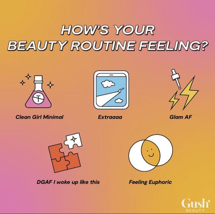 GushBeauty's tweet photo. Whatever your makeup mood, there’s a product for you here that’ll champion your skin! ✨💖

#cleanbeauty #beautyroutine #holiday #Christmas #NewYear https://t.co/bpV9LsbU9W