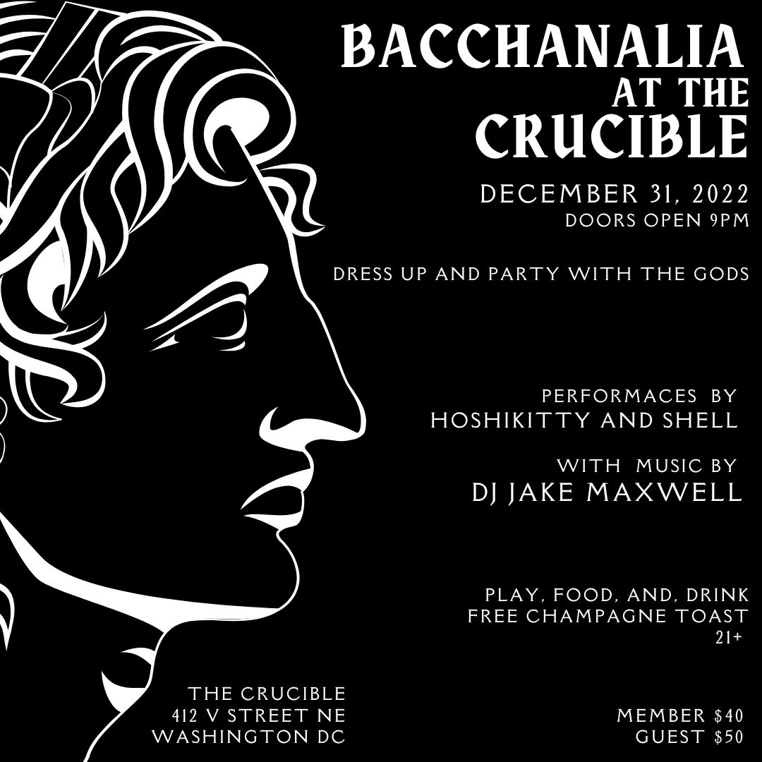 TheCrucibleDC's tweet photo. There is still time to get your tickets to party with the Gods! 

Midnight toast, DJ, Catering, and play! Come ring in the new year with your Crucible family!

https://t.co/jdCb6ZZmMe https://t.co/rLGg5TNhYS