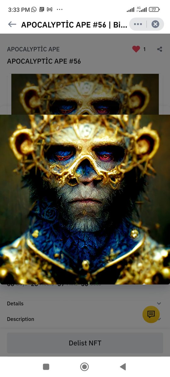 Roland41006576's tweet photo. @TheCryptoLark APOCALYPTIC APE   on Binance  

Fast raising NFT https://t.co/zgW2pfKkGc