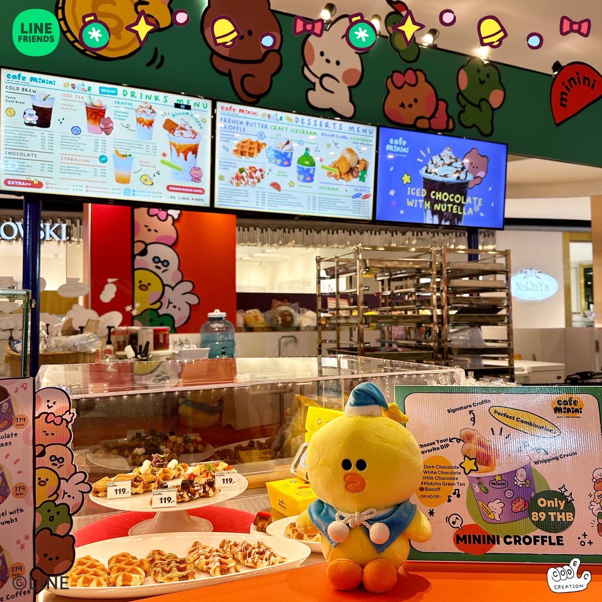 CodecCreation's tweet photo. MININI café น่ารักแบบเกินต้าน!
🥣📥🍊ขนมที่ Café MININI น่ารักแบบสุดๆ ส่วนโซน Pop-up ขอบอกว่าแอดมินช๊อปปิ้งหมดตัววว !

🎄สาขา CTW จัดงานจนถึง 31/12/22
อย่าลืมแวะมากันนะ ห้ามพลาดเด็ดขาด
#LINEFRIENDS #linecafe #linefriendscafe #mininicafe #centralworld #ไลน์เฟรนด์ https://t.co/PyrLr92aN2