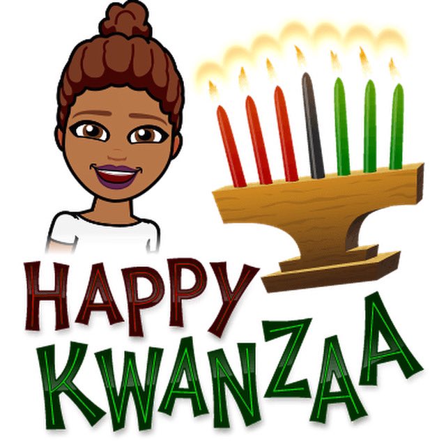 #HappyKwanzaa ❤️🖤💚