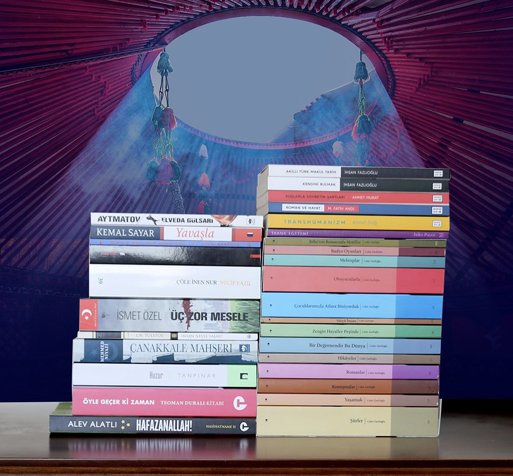 #KitapÇekilişi 📚

Bu paylaşımı RT yapıp hesabımızı takibe alanlar arasından 1 kişiye tarih, kültür ve edebiyat eserlerinden oluşan 30 kitaplık seti hediye ediyoruz. 🎁

🗓️ Sonuçlar 4 Ocak Çarşamba günü saat 21:00'da açıklanacaktır.