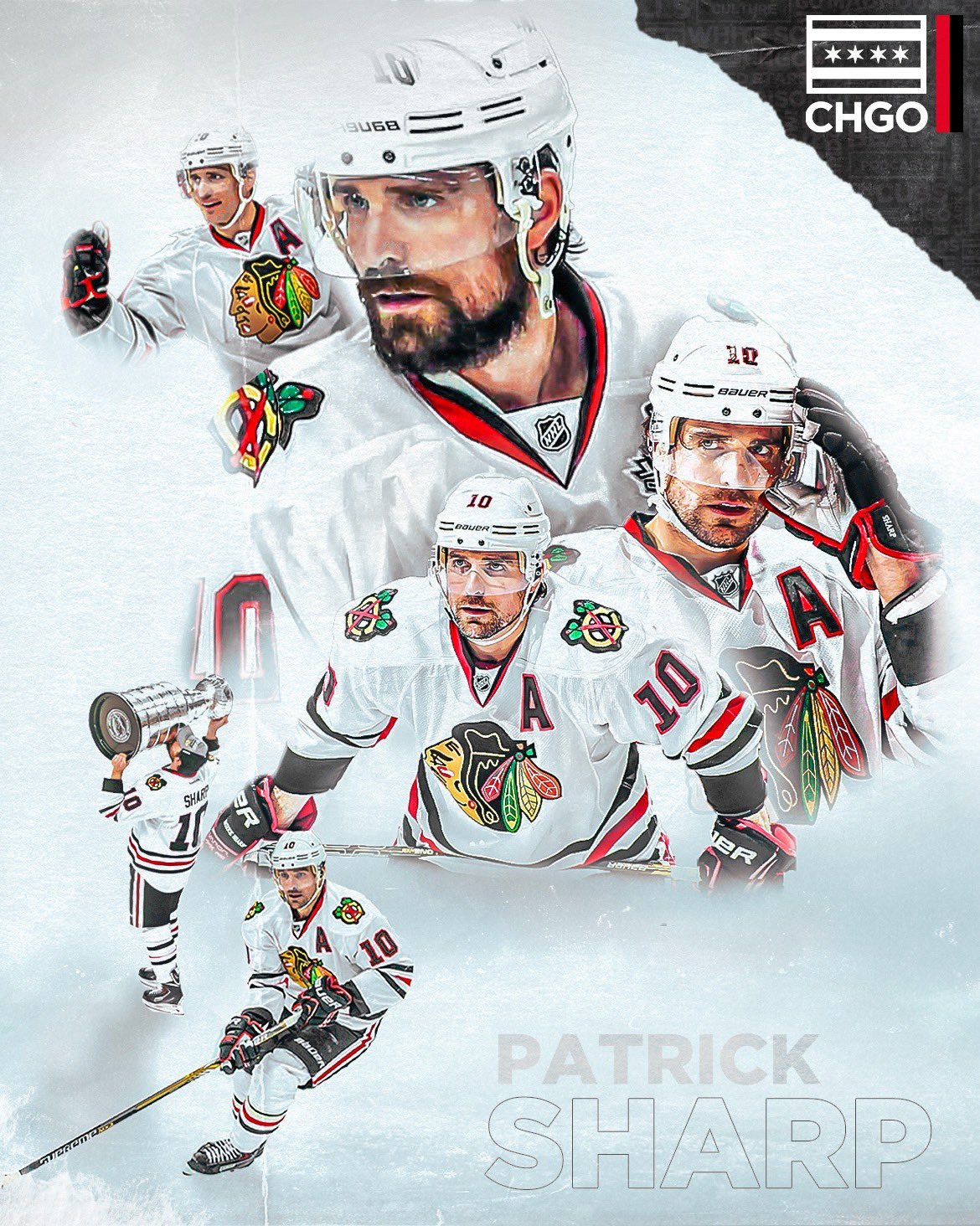 Happy 41st Birthday to 3-time Stanley Cup Champion Patrick Sharp!  