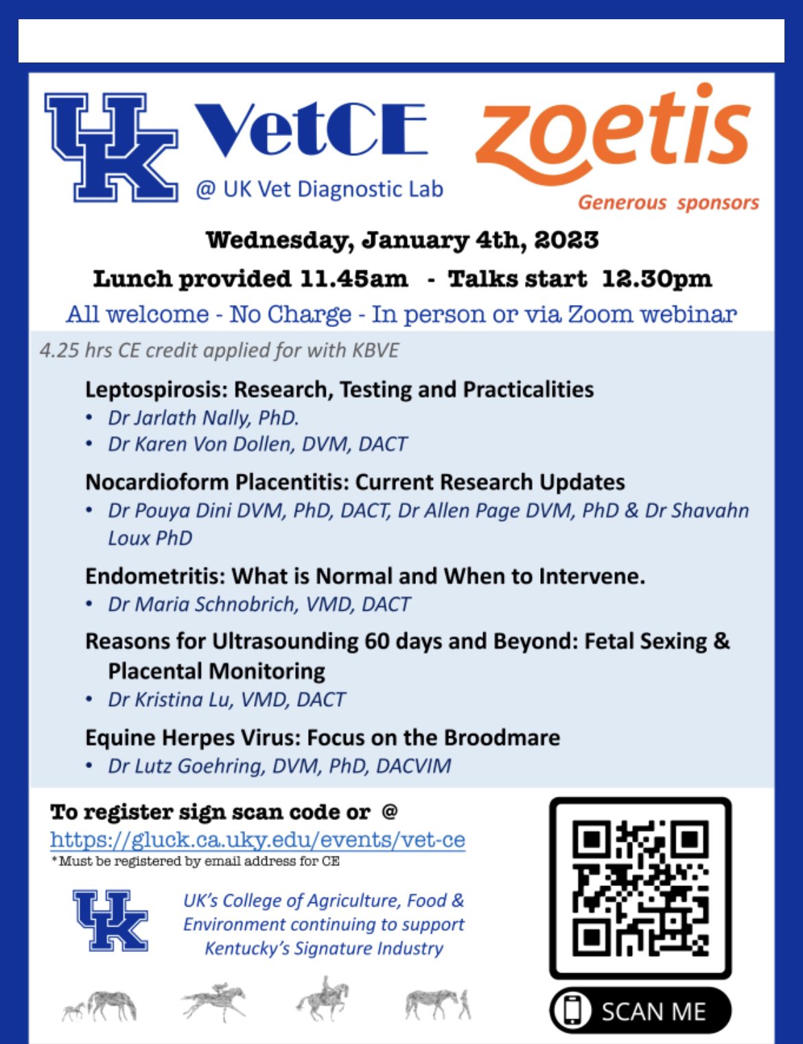 CBA on Twitter event! Mark your calendars for this Vet CE