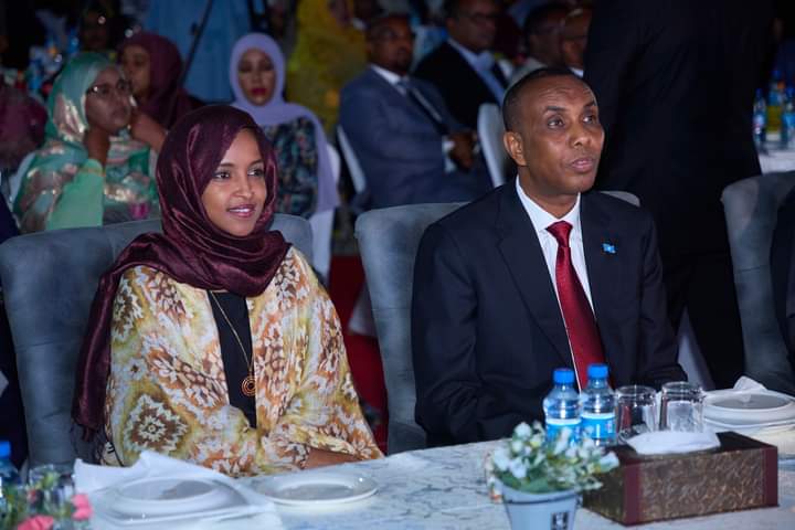 MaxammedSabriye's tweet photo. Born in #Somalia before fleeing the civil war at 8 years of age, @Ilhan Omar visits her city of birth, Mogadishu, for the third time as a Congresswoman representing Minnesota's 5th congressional district. Ilhan Omar became the first Somali-American lawmaker in US history in 2016. https://t.co/asyH17GtMI