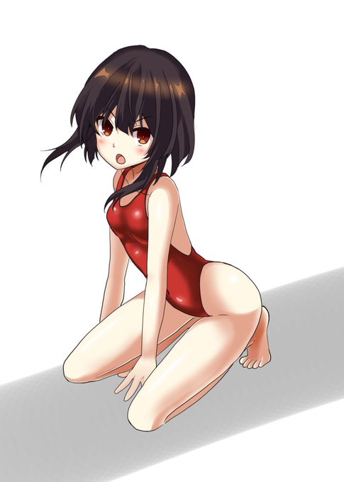 とにかく赤いハイレグが似合いそうな娘を描きまくるキャンペーン_(:3」z)_ラストはめぐみんで締めます! 