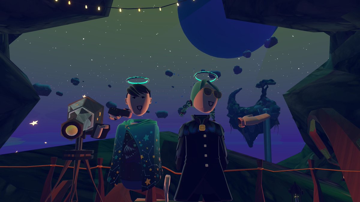 TarapeuticVR's tweet photo. Really enjoying the holiday Invasion event so far! It's so fun exploring cool new rooms!
#recroom #recroomphotos #recroomgame #recroomevent https://t.co/5cr4XDFIsN