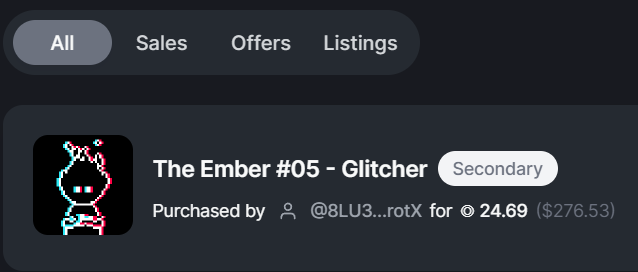 TheEmberSOL's tweet image. lets us know who is the new owner