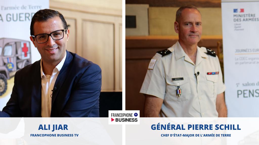 Dans le cadre de la 5ème édition du salon du livre militaire , interview du Chef d'état major de l'Armée de Terre le Général Pierre Schill sur la thématique "penser la guerre" par Ali JIAR
Interview à revoir cette semaine sur "Francophone Business TV"