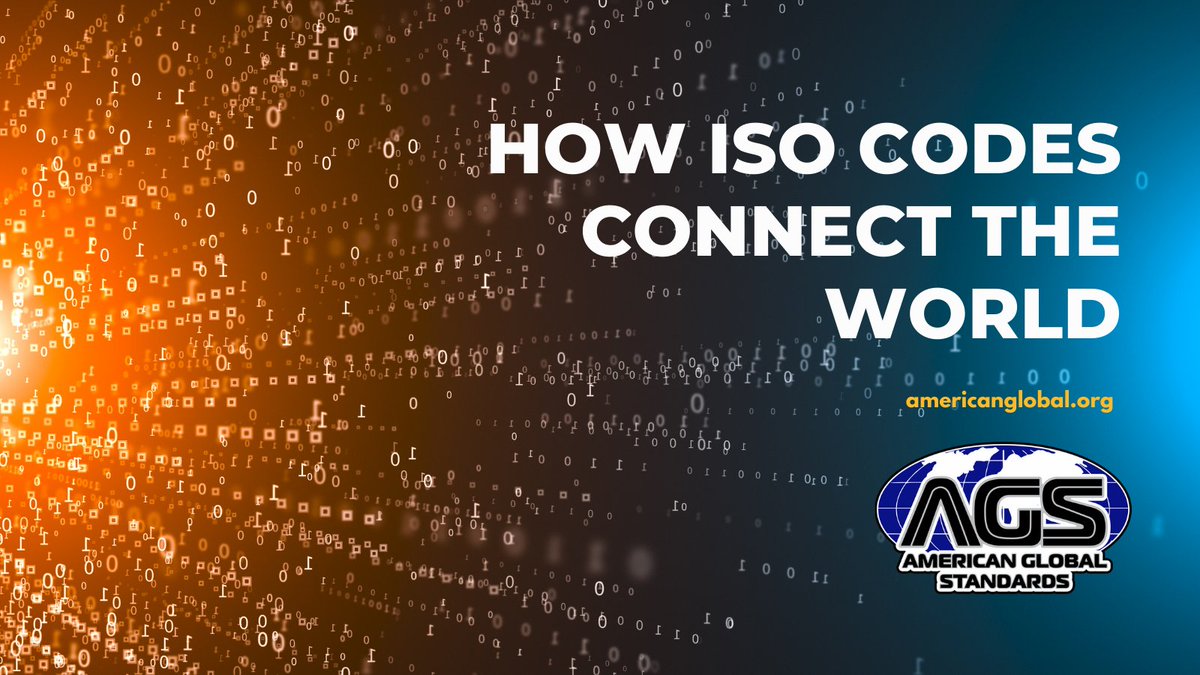 Codes are often associated with mystery and secrets. But, sometimes, they provide clarity and consistency in our ever-changing world. Read on about some of these critical codes that support us in our daily lives: iso.org/contents/news/….

#AGS #ISO #QMS