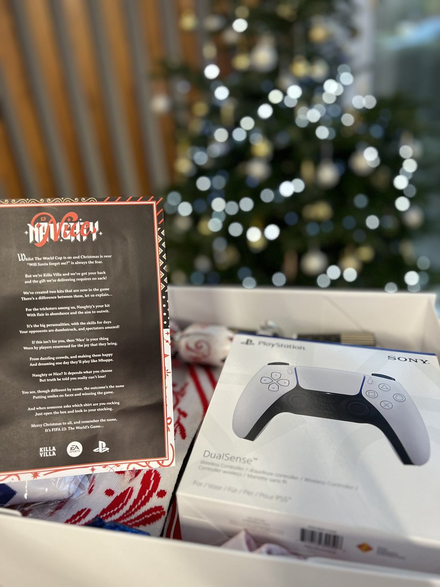 dan_bellis's tweet photo. A massive thank you to @EASPORTSFIFA @PlayStationUK @electronicarts for the #FIFA23 x #KillaVilla Christmas present!
🎄🎁🎅🏻
#Gifted https://t.co/aic1SgiMJc