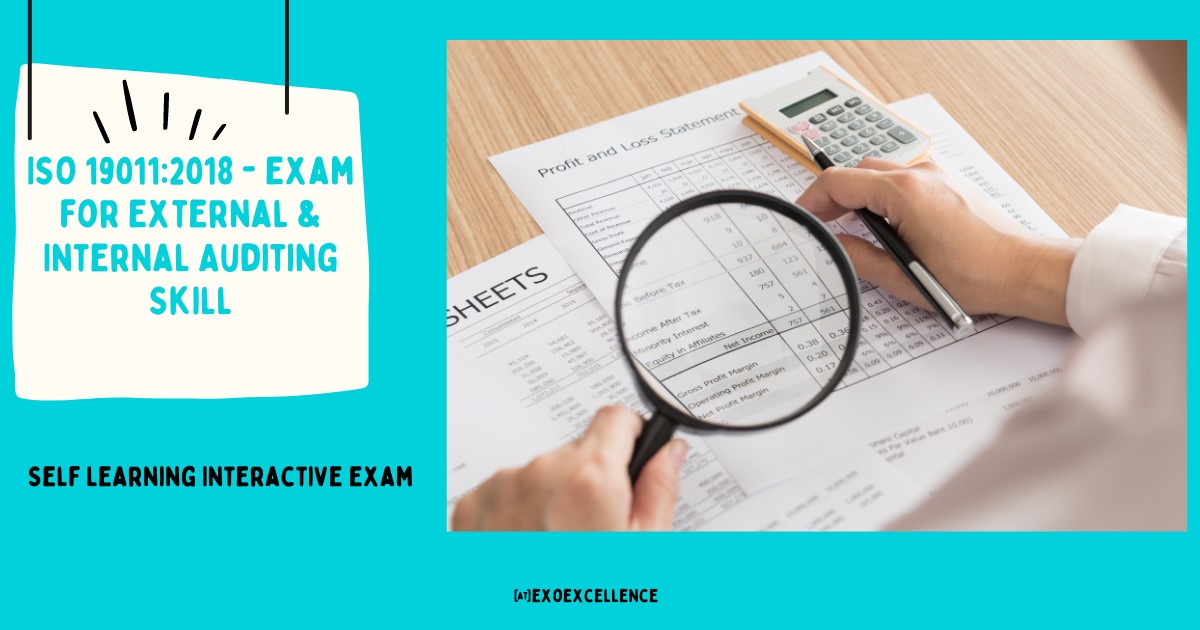 SO-19011:2018 covers the lifecycle of auditing systems. By taking this exam you will be able to evaluate your information about programs and principles of audits in existing management systems.
#iso19011 #audit #skill exam #international #training #course
udemy.com/course/iso-190…