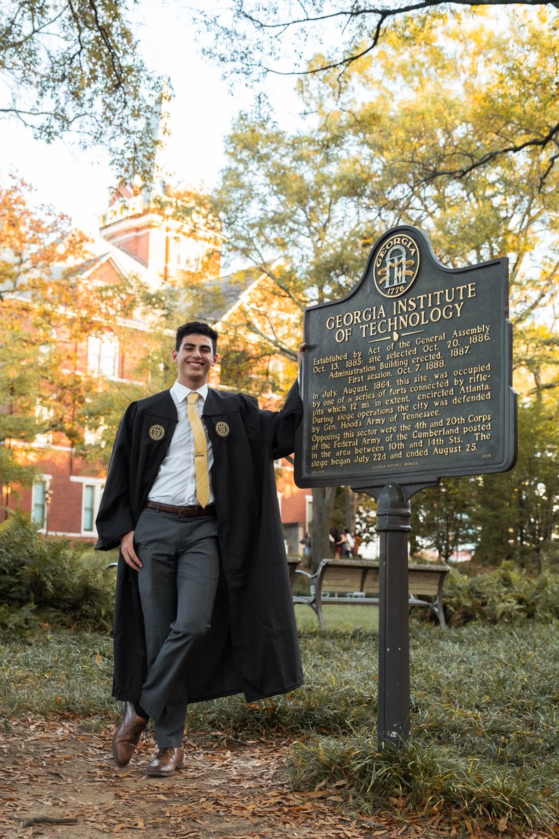 Omar Kayyali lost his younger brother to cancer, which helped inspire his passion for medicine and helping others. During his four years at #GeorgiaTech, he helped raise over $300,000 for <a href="/StBaldricks/">St. Baldrick's Foundation</a>. 

After graduation, Kayyali will be working for VERO-Biotech in Atlanta. 🐝🎓