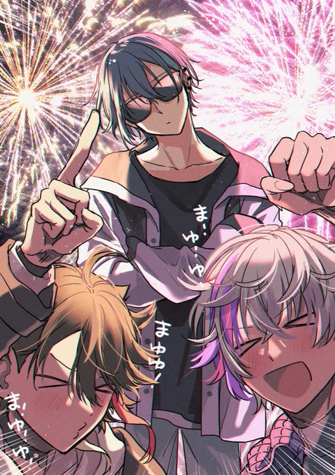 #今年も残りわずかなのでお気に入りの4枚を貼る 創作だったり版権だったり 