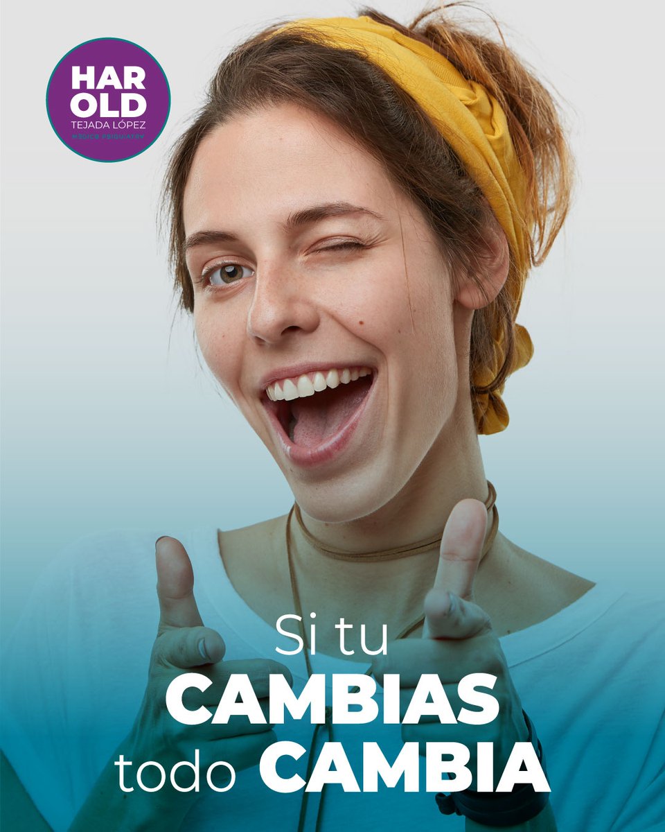 drharoldtejada's tweet photo. Si tú cambias, los demás también lo harán, porque, cuando miramos la vida con otros ojos, la realidad cambia. 😊
⁣⁣⁣⁣
⁣Síguenos en nuestras redes sociales @drharoldtejada y enterarte de todo el contenido que tenemos para ti 😉 https://t.co/jdhSZUrn36