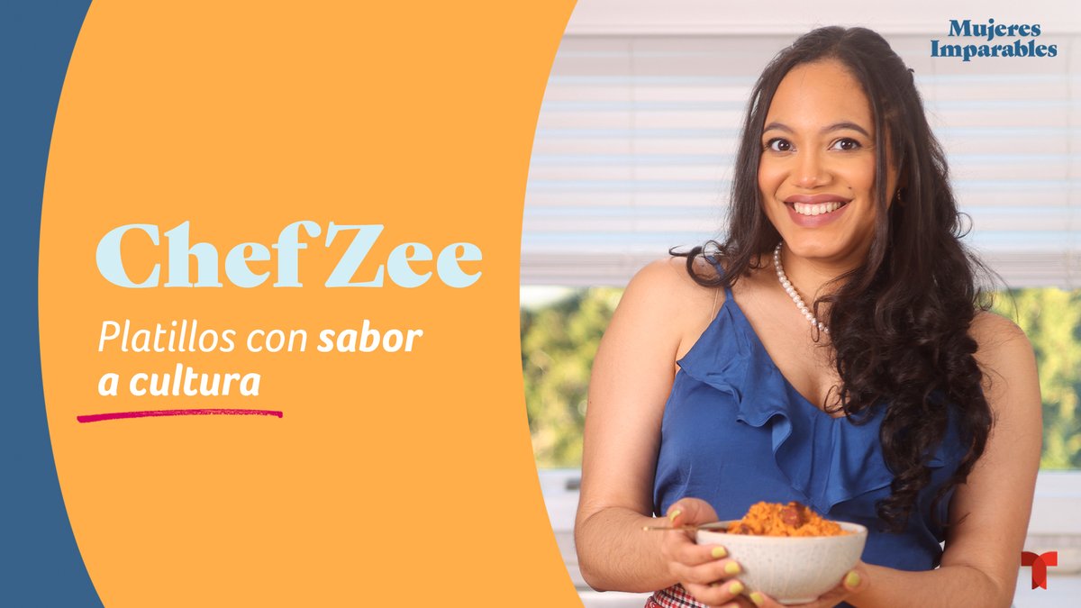 “Mi latinidad es la sazón común que entrelaza todos los platillos que preparo”. #ChefZee. Conoce su historia: bit.ly/3C5jcW2 
#MujeresImparables #ElPoderEnTi #quenadatedetenga #juntosimparables <a href="/TelemundoEPET/">Telemundo - El Poder En TI</a> <a href="/Telemundo/">Telemundo</a>