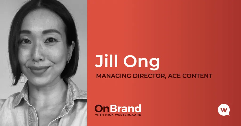 Jill Ong is Managing Director of ACE and has spent her career on the global advertising stage–working with iconic brands like Converse and Adidas. We talked about all of this and more this week on the On Brand podcast. buff.ly/3YMwAYT