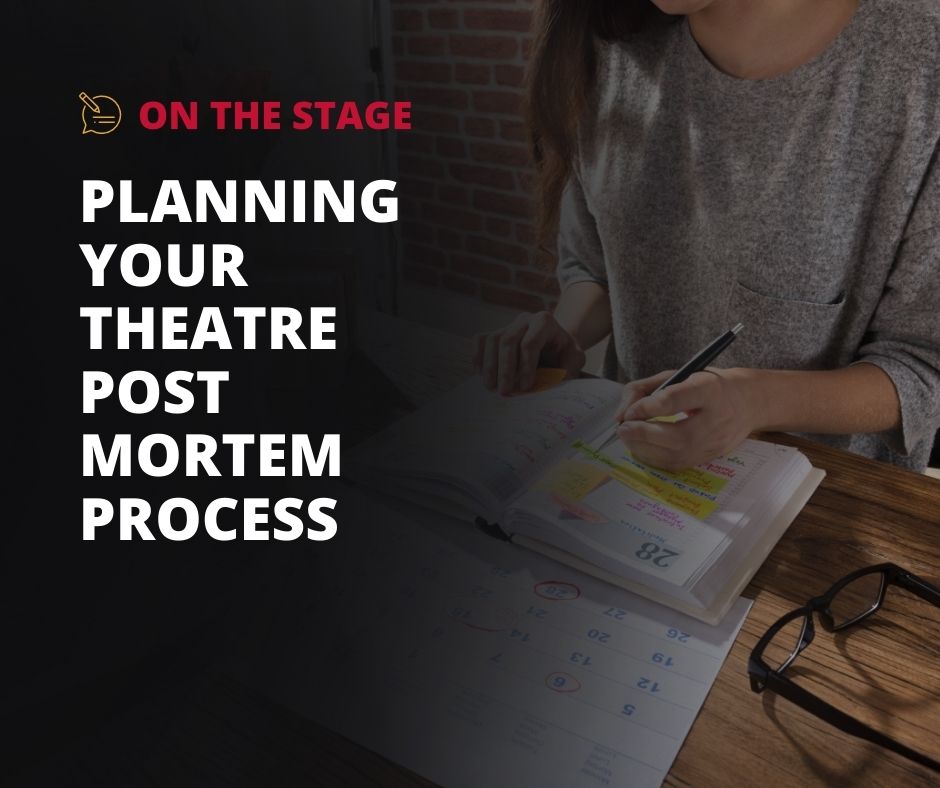 Discover how to run a post-mortem like a pro!

In this blog, you’ll learn exactly what a post-mortem is in theatre, how to conduct them, and how to measure success. 

Check it out:
hubs.la/Q01wtCcV0