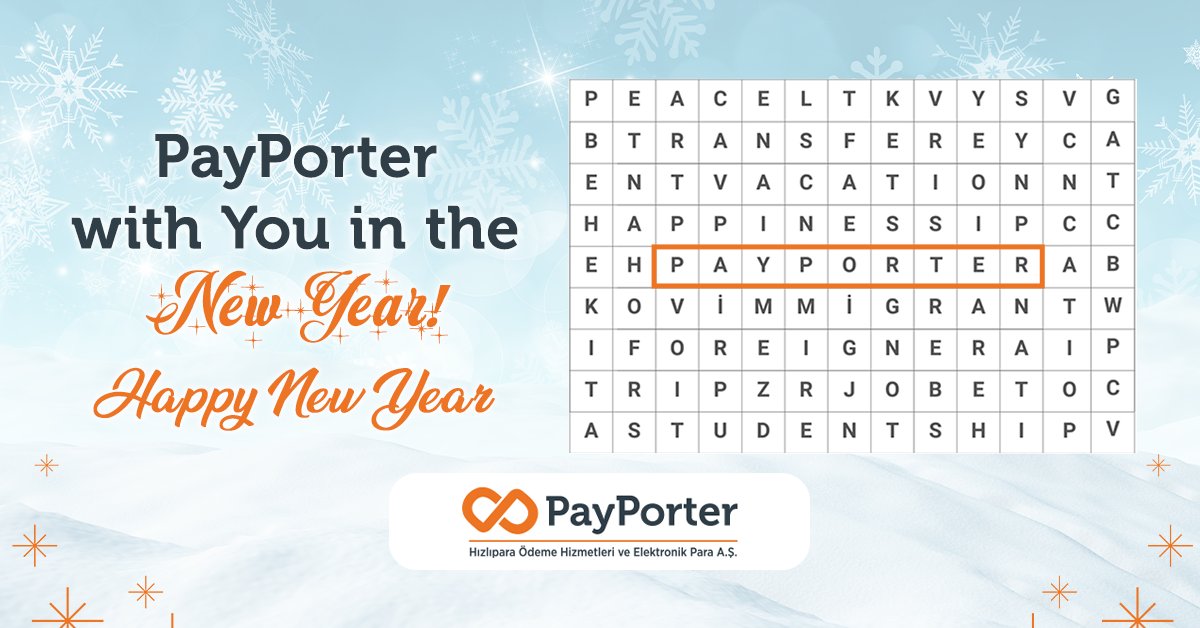 Happy birthday with PayPorter!
Share with us the first three words you see below. 👀 🎄

#PayPorter #FastestWaytoFeelWithYou