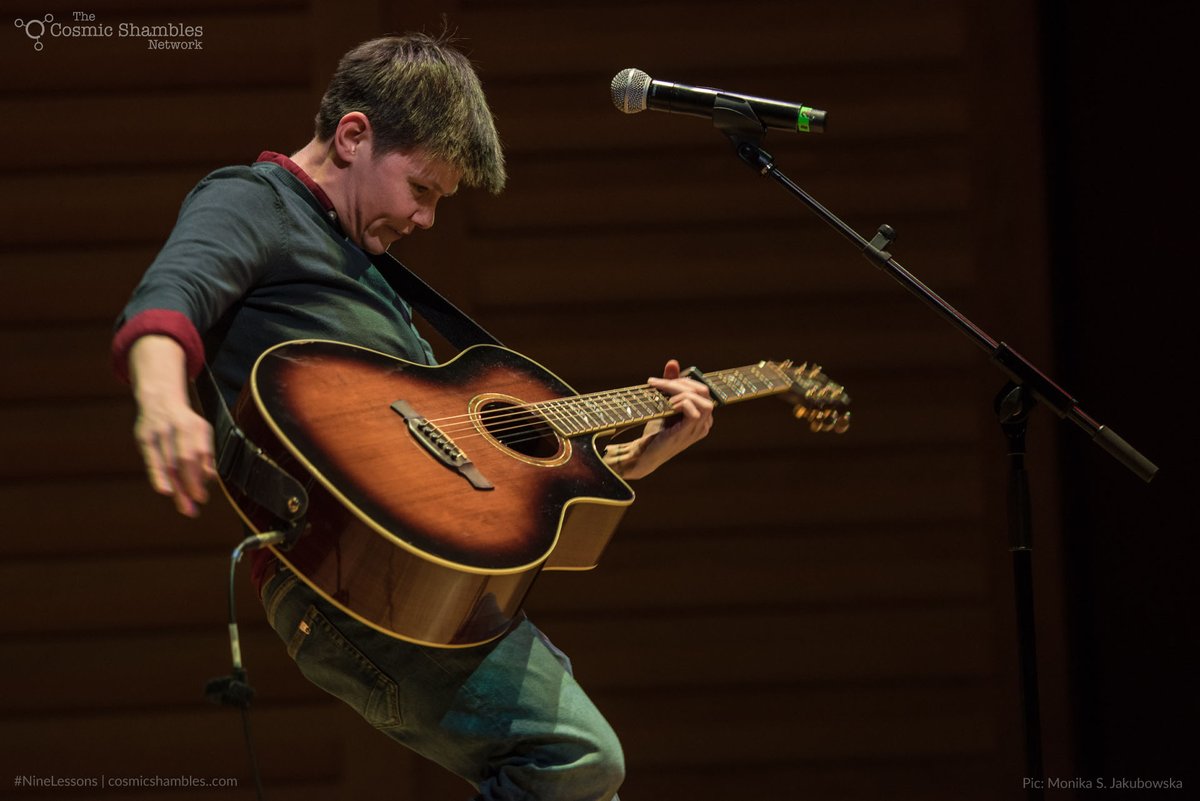 Here's <a href="/gracepetrie/">Grace Petrie</a> at #NineLessons this year. Be sure to check out the full wrap up and gallery at cosmicshambles.com/ninelessons2022