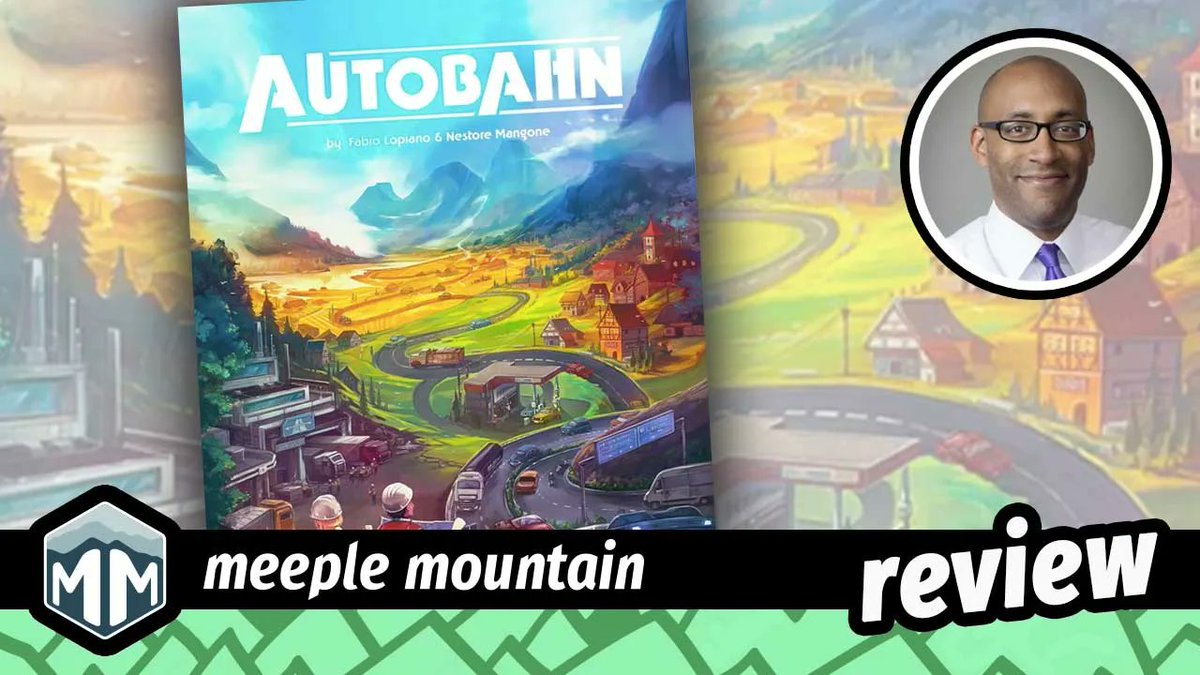 meeplemountain's tweet photo. Justin spent “decades” building Germany’s highway network in Autobahn, from @alleycatgames. Find out what he thinks in this review!
https://t.co/ml94uuJRDd

#BoardGames #Autobahn #Germany #RoadSystems #EconomicGame https://t.co/hvVeAWBdMC