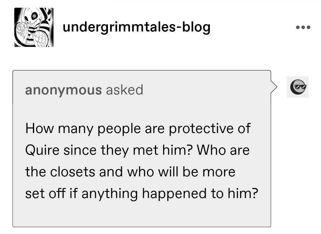 RaeHamato's tweet photo. Tumblr asks
#asks #underschool https://t.co/VsAM2NuCJ2
