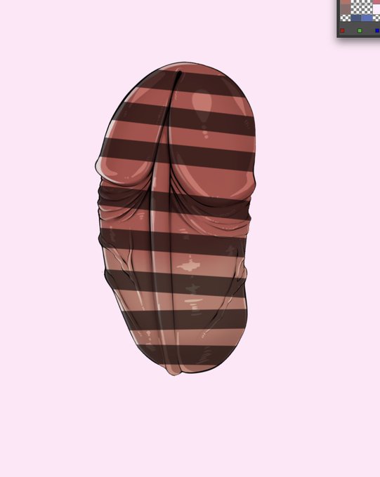 師走の翁先生の本を参考にしながらテカリをつけてみた・・・

うーんえっち? 