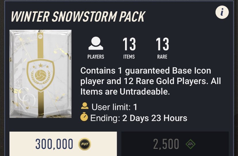 Who wants to open this 500K pack? 👀

Sending #FIFA23 points to a few of you who like &amp; retweet this 

Expires in 2 hours so be quick 

Drop a follow so I can DM you :)