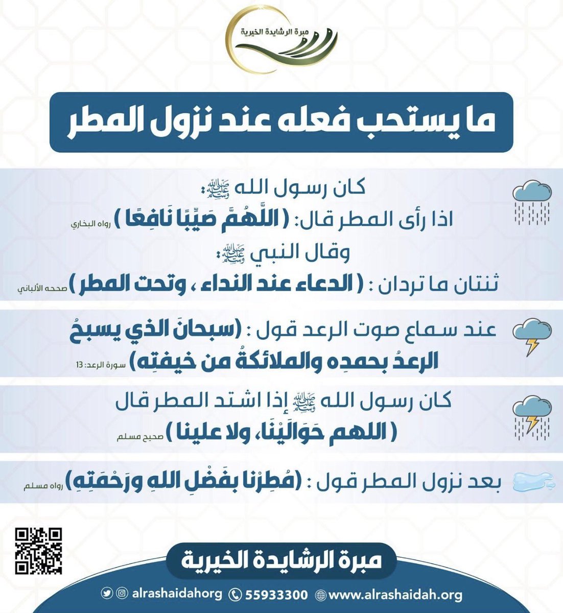 اللهم صيباً نافعاً ⛈🤲🏼