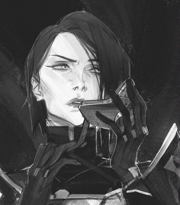Finally I got around to sketching some Valorant ladies (but not to trying the game lol) 