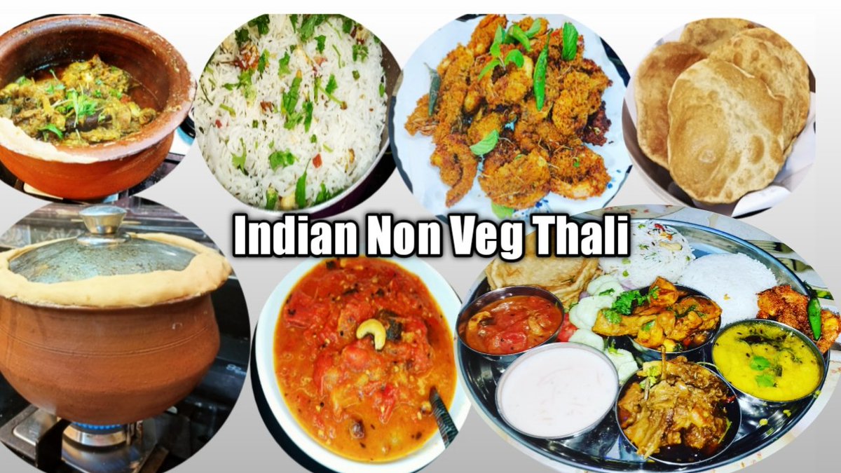 Non - Veg Thali Recipe!! #cookmastertaskin video link 👇
youtu.be/SKem0q4Dai0
#muttonhandirecipe #vegpaneerfriedricerecipe #tomatokhattarecipe #crispypronfryrecipe #easyandtastychickenkastarecipe #faloodarecipe #dalfryrecipe #foodlovers #indianfood #Foodie