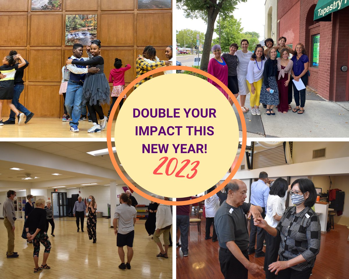 There is still time to make your Year-End donation! Thanks to a generous donor match, you can DOUBLE your impact when you give before December 31, 2022 at 11:59 pm. To make your Year-End gift, visit heartofdancemn.org/donate