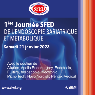 SFED_Endoscopie's tweet photo. Merci à nos partenaires de leur soutien pour l'organisation de la 1ère édition de la Journée d'Endoscopie Bariatrique et Métabolique #JEBEM qui se tiendra à Paris le 21 janvier prochain #endoscopiedisgestive #ballongastrique #sleeveegastroplastieendoscopique #HGE https://t.co/IZl8bWemDT
