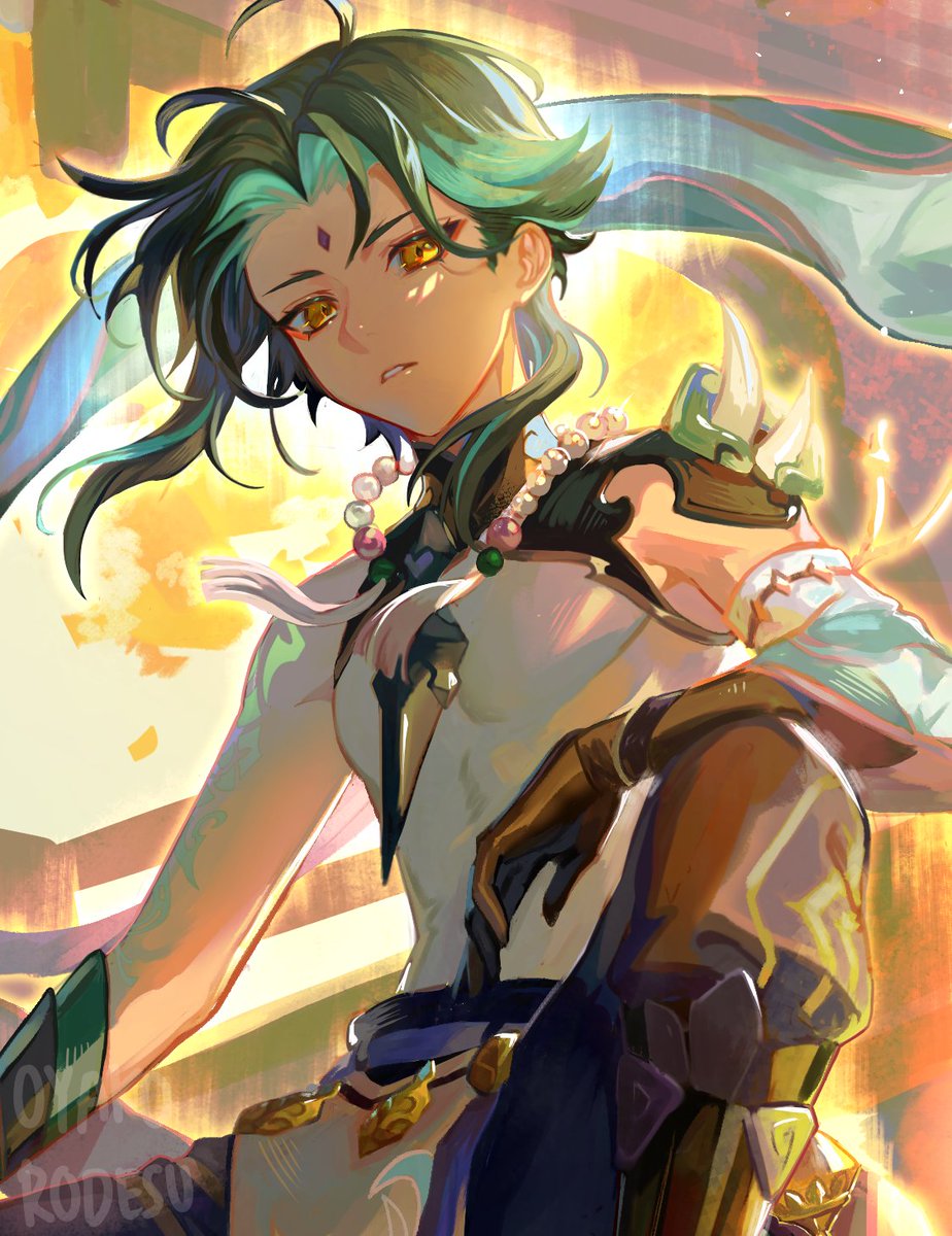 アルベド(原神) 「Thanks for the tag EmmiiiArt train tag~ 」|Yamˊᵕˋ CF16 AA-18 | dojimaSGのイラスト