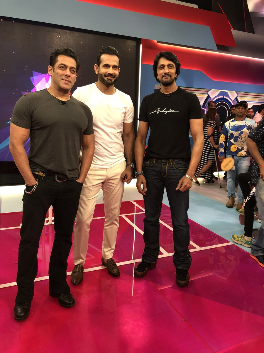 Never too late to wish bhai a very happy birthday. Humrsha khush raho <a href="/BeingSalmanKhan/">Salman Khan</a> #HappyBirthdaySalmanKhan <a href="/KicchaSudeep/">Kichcha Sudeepa</a>