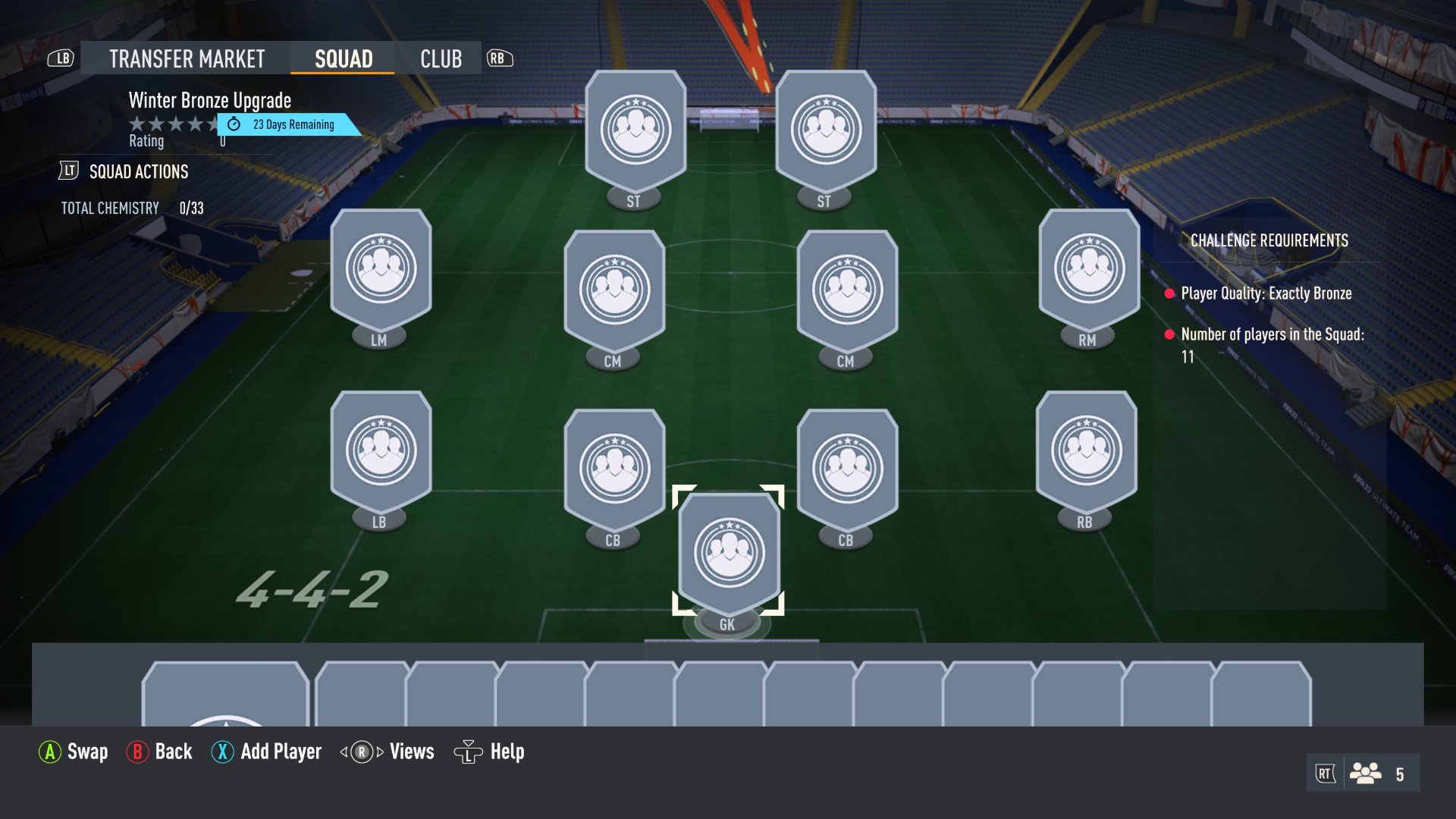 futtradingempire on Twitter "You now complete the bronze upgrade with