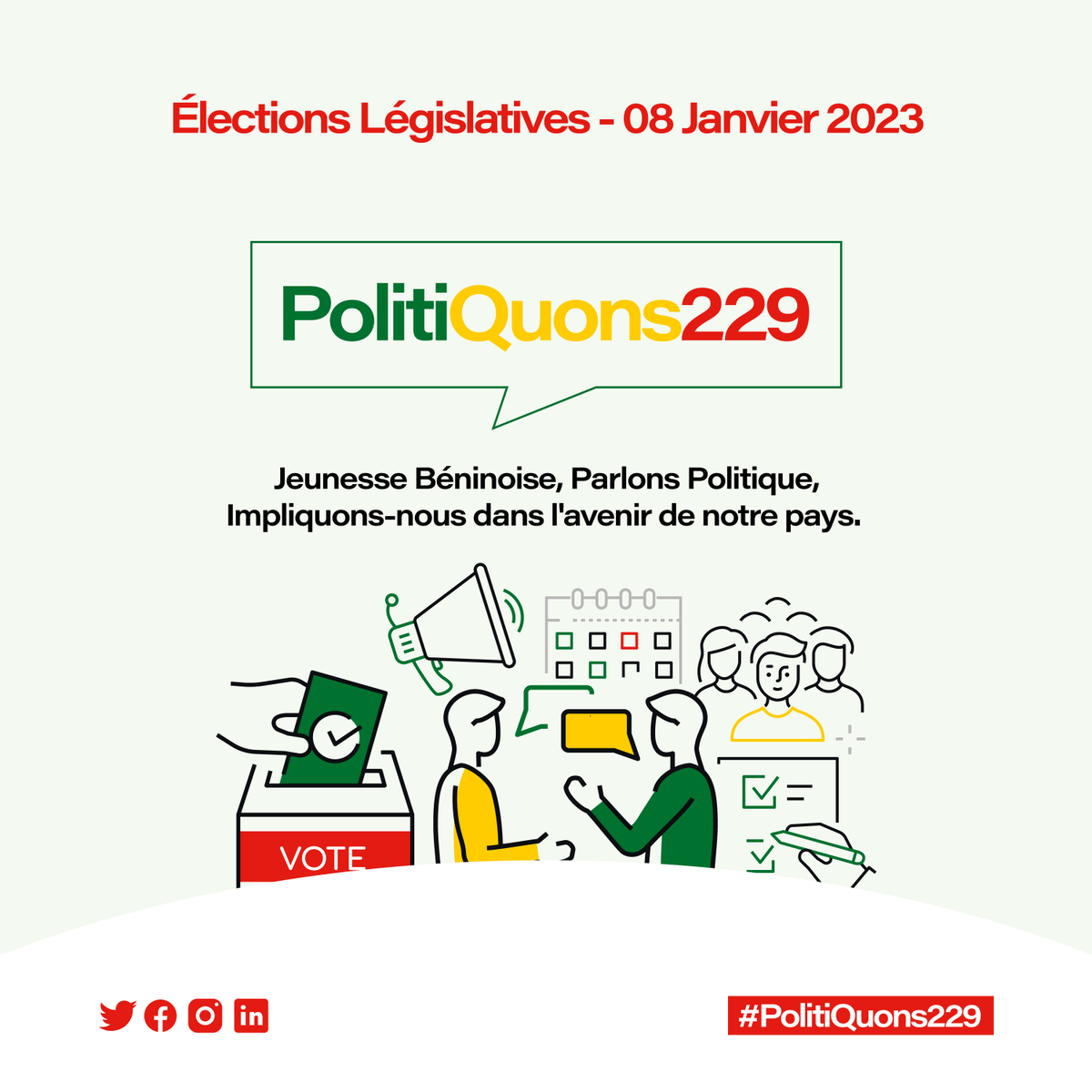 StevyWallace's tweet photo. #Politiquons229
Les amis , j'ai toujours été frustré par la manière dont la "Politique" est faite dans mon pays .
Le désintérêt de la jeunesse vis à vis des questions politiques nous conduira tout droit dans l'abîme.
#team229 #wasexo https://t.co/sx2pHP52kZ